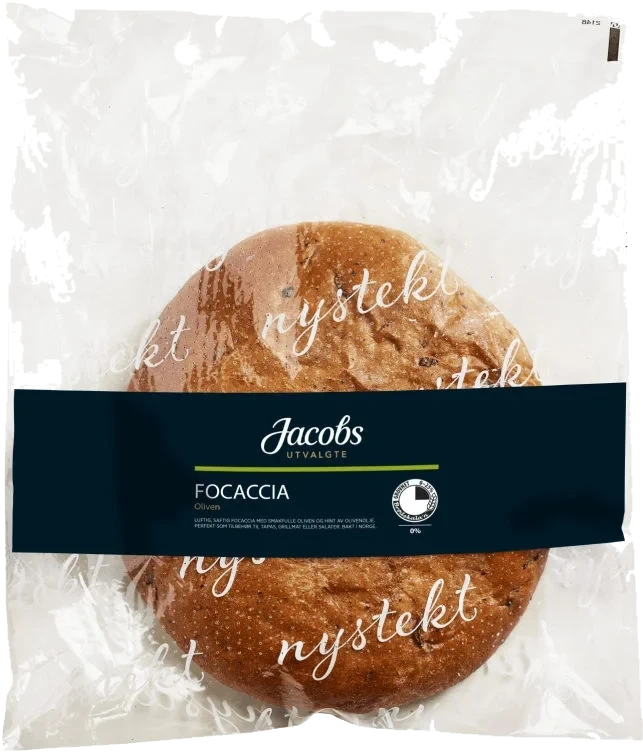Jacobs Focaccia Oliven 500g United Bakeries
