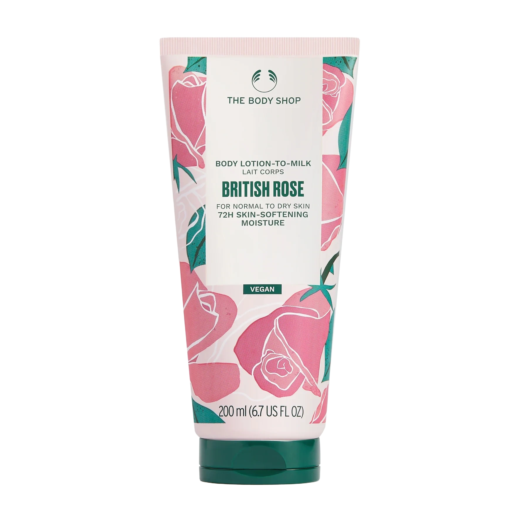 THE BODY SHOP British Rose Lotion-to-Milk 200 ml
