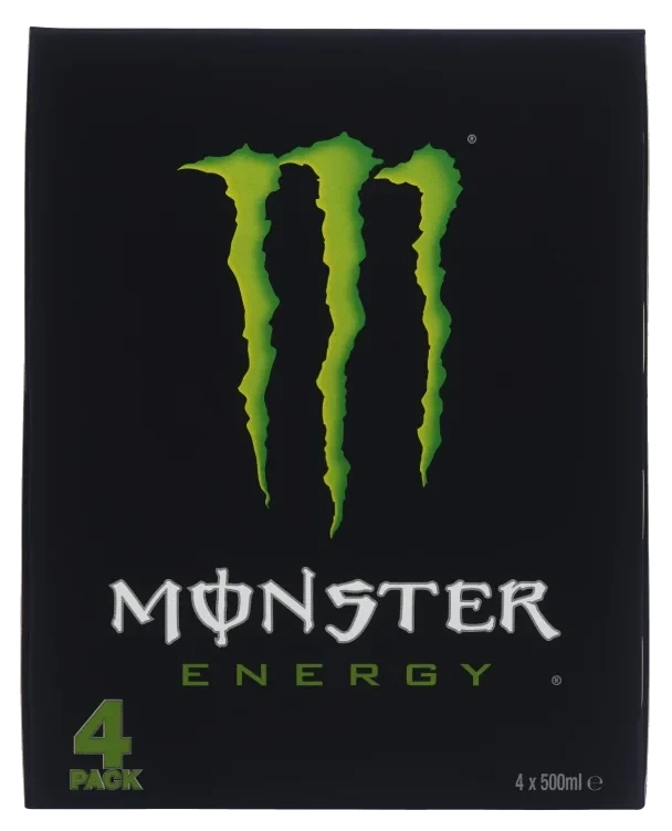 Monster Energy 0,5lx4 boks