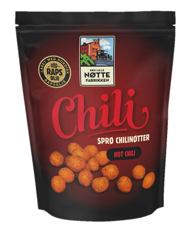 Chilinøtter 230g Dln