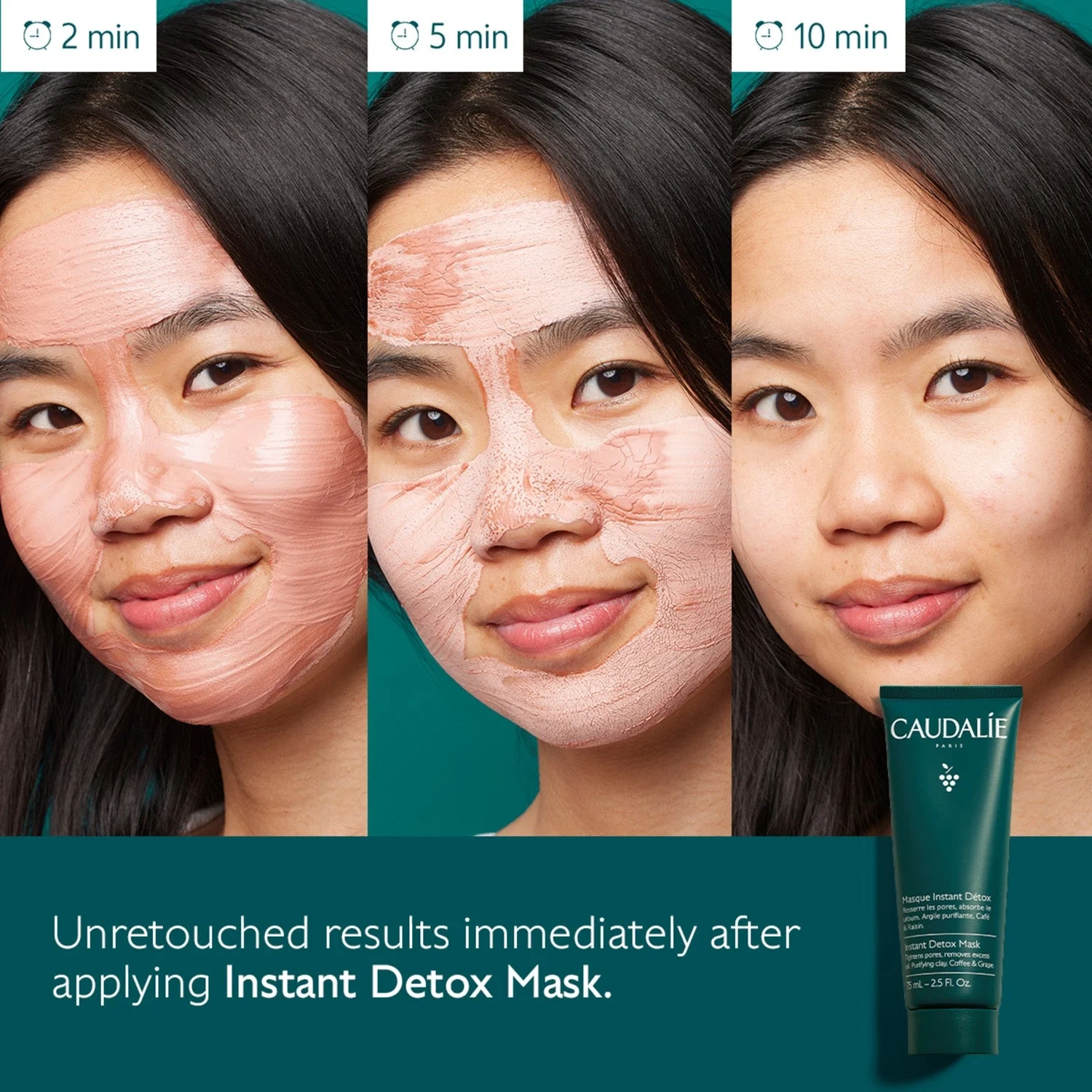 Caudalíe Instant Detox Mask 75 ml