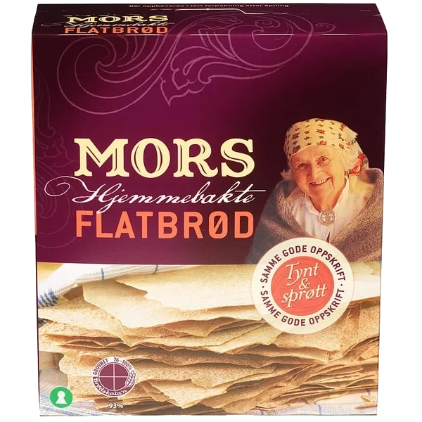 Flatbrød Mors Hjemmebakte 520g