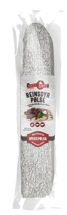 Reinsdyrpølse 750g Toten Kjøtt