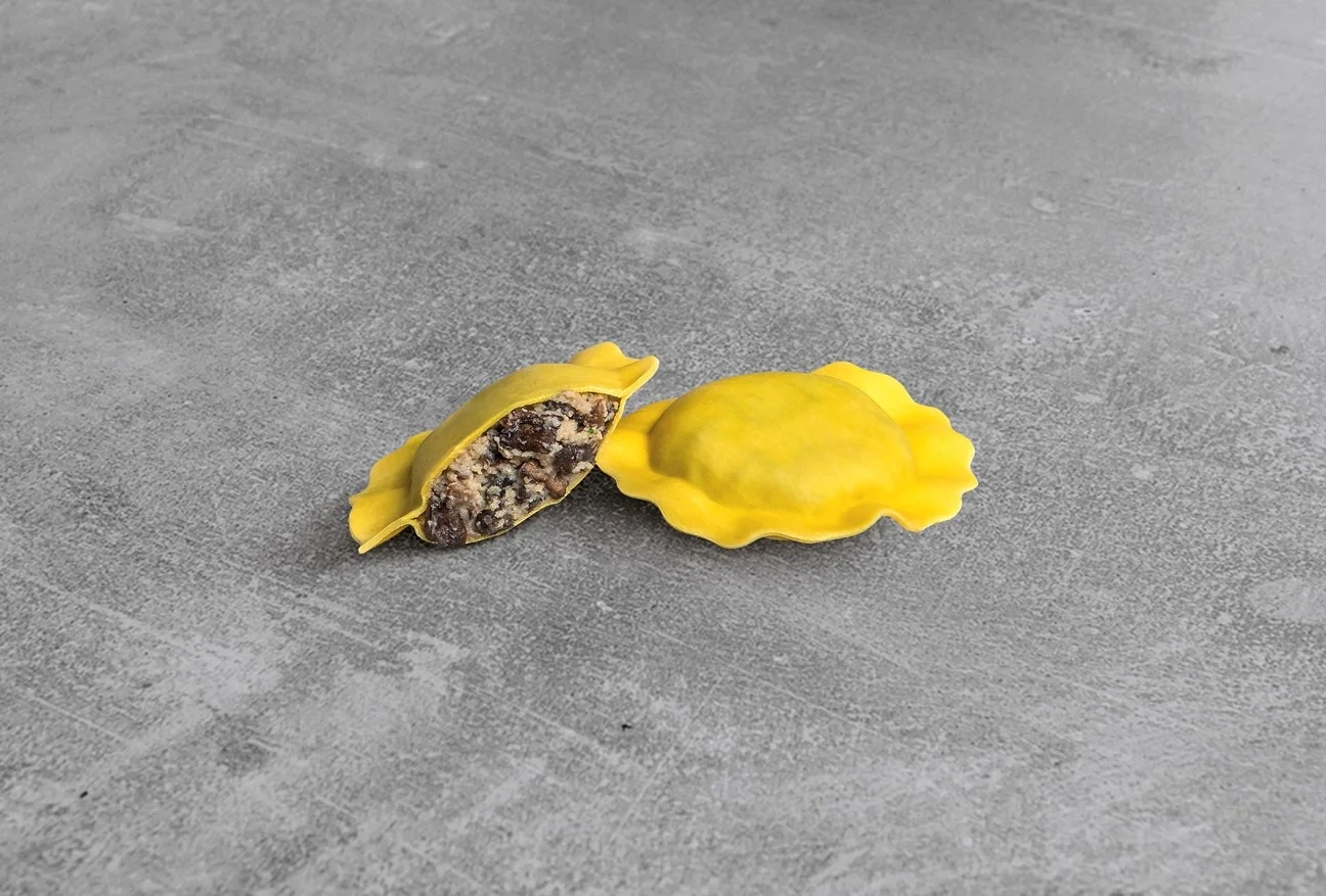 Rana Girasole med Svamp, Äggpasta