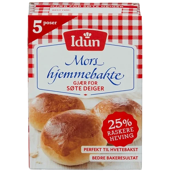 Idun Tørrgjær Søte Deiger 60g