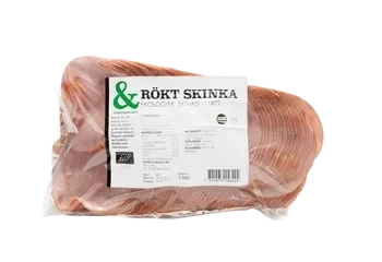 Skinka rökt skivad
