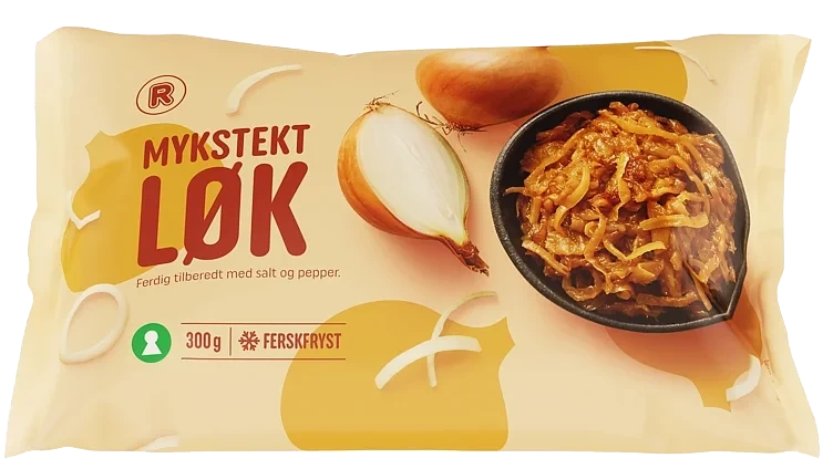 Mykstekt løk  300g