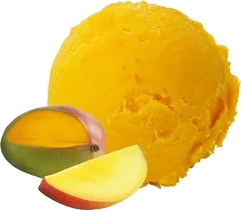 Mango sorbet