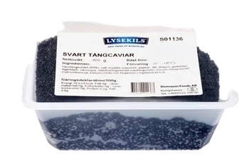 LYSEKILS Tångcaviar Svart i tråg