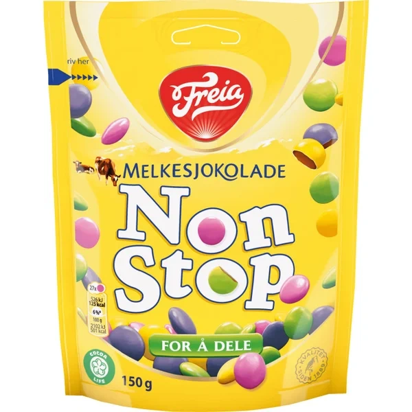 Non Stop Melkesjokolade 150g Freia