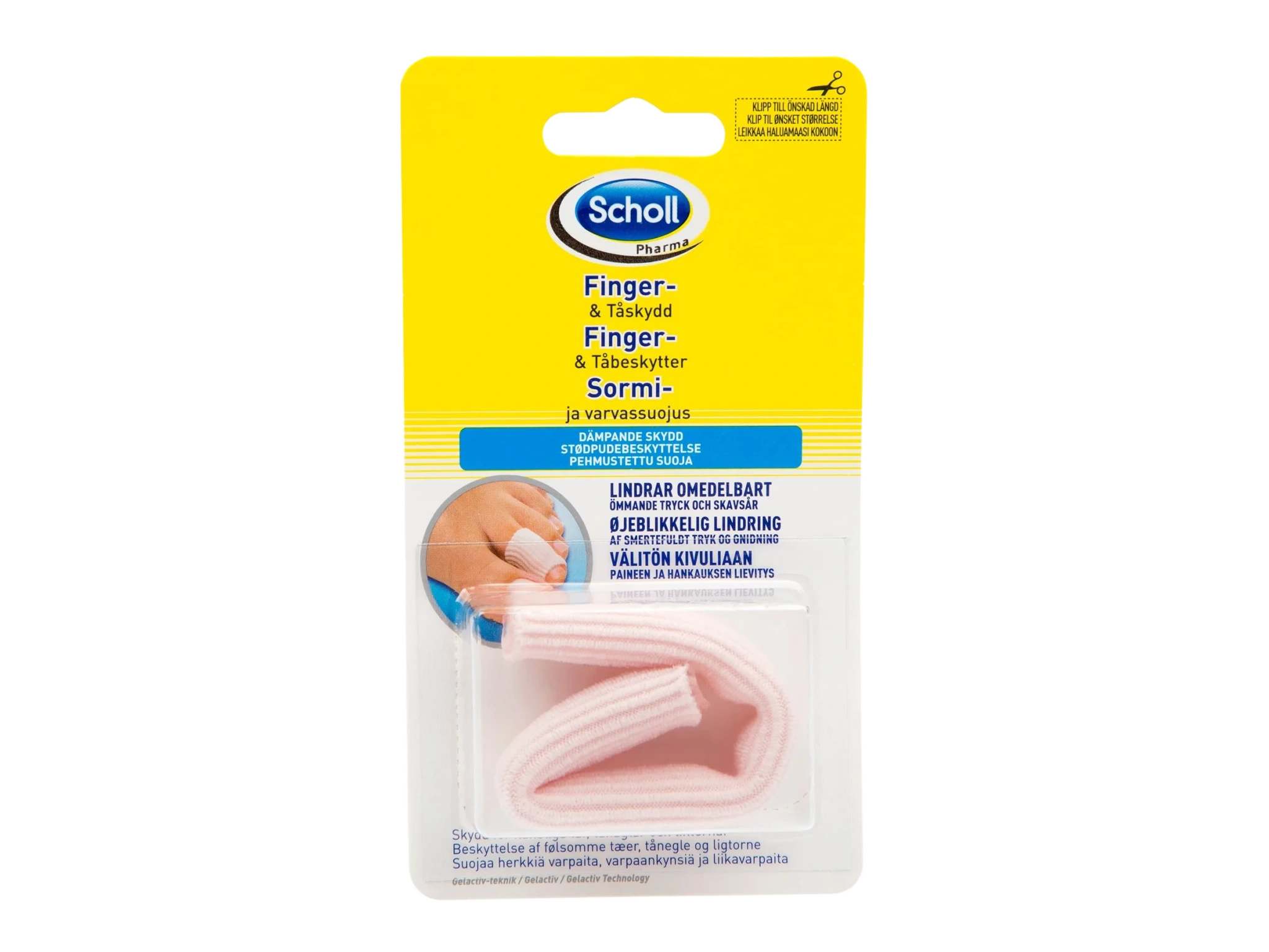 Scholl Pharma finger- og tåbeskytter