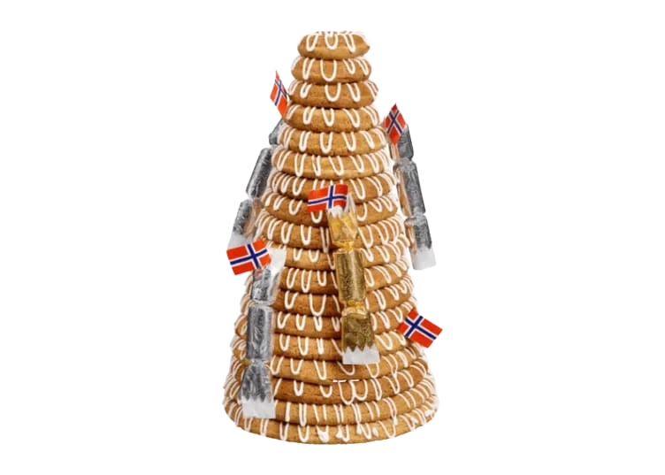 Kransekake 18 Ringer 1,05kg Meny