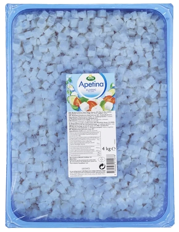 Apetina Feta Terninger U/Olje 4kg