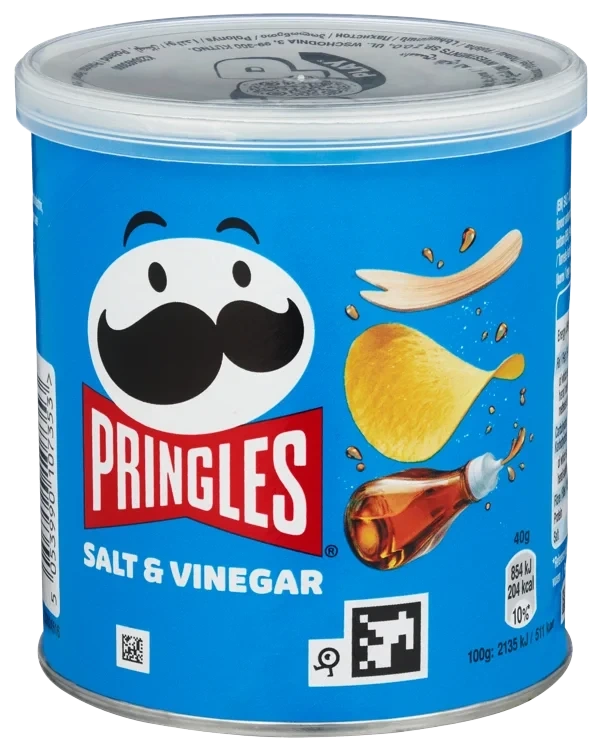 Pringles Salt & Vinegar 40g