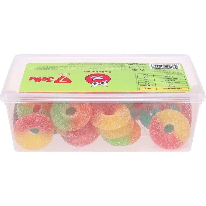 Fruktgodis Sockrade Ringar