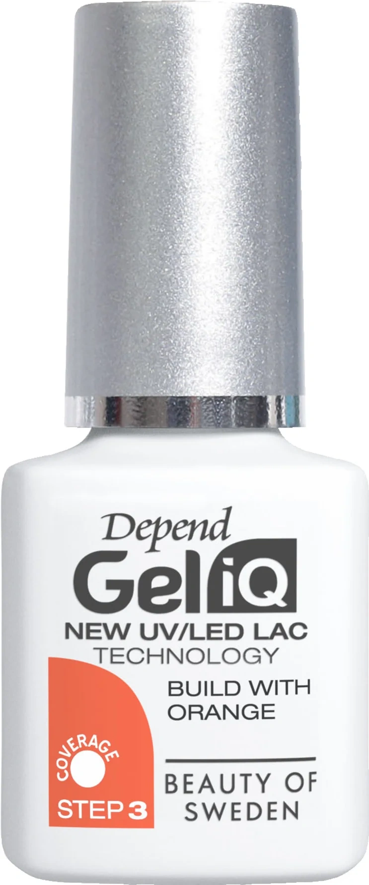 Depend Gel iQ Nail Polish Build With Orange