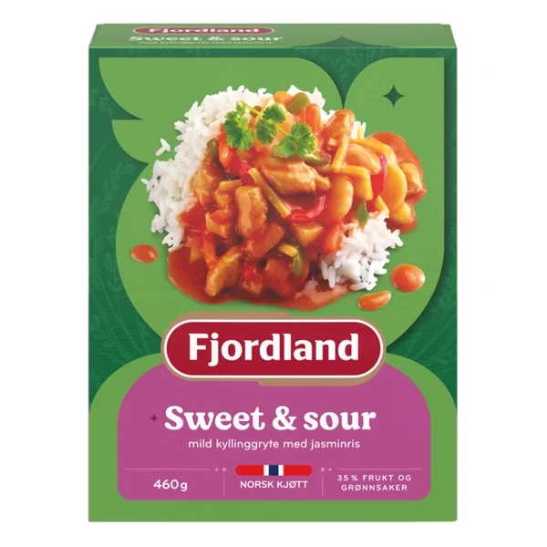 Sweet & Sour 460g Fjordland