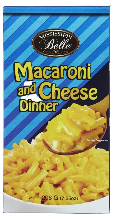 Macaroni & Cheese Dinner 206g Missisippi Belle