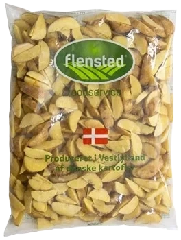 Klyftpotatis med skal