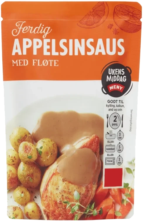 Appelsinsaus Kremet 2dl Meny