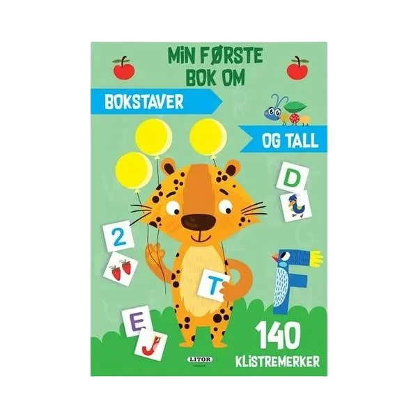 Aktivitetsbok - Min Første Bok om Bokstaver og Tall