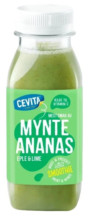 Smoothie Mynte&Ananas 250ml Cevita
