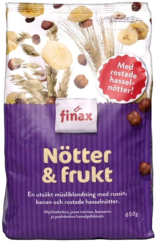 Nötter/Frukt