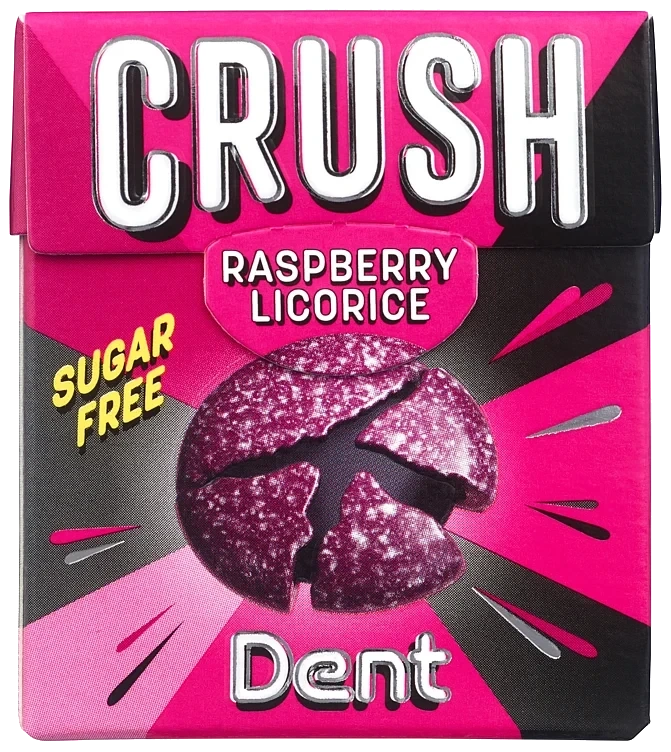 Halstabletter Crush Raspberry Licorice