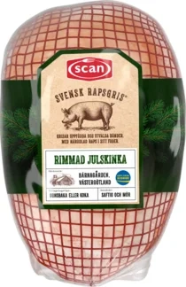 Julskinka rimmad