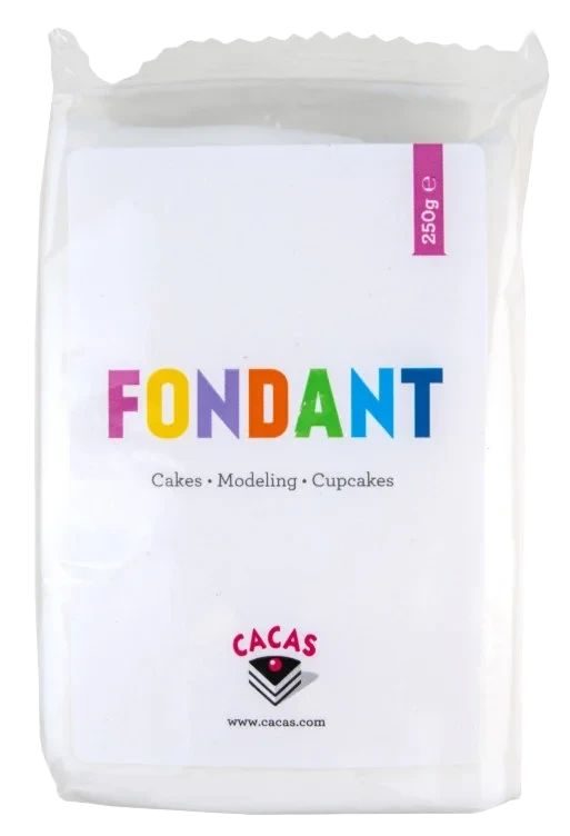 Fondant Hvit 250 g Cacas