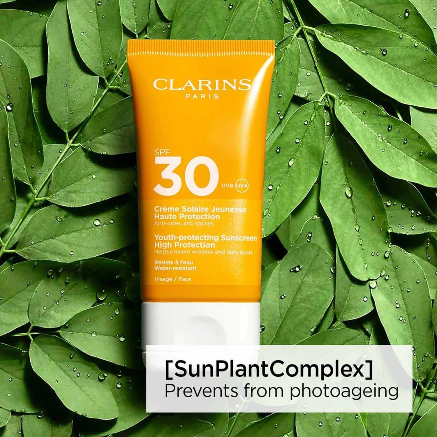 Clarins Sun Face Dry Touch Sun Care Cream spf 30