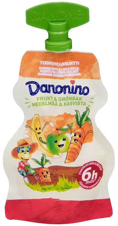 Danonino Yoghurt Banan&Eple&Gulrot 70g