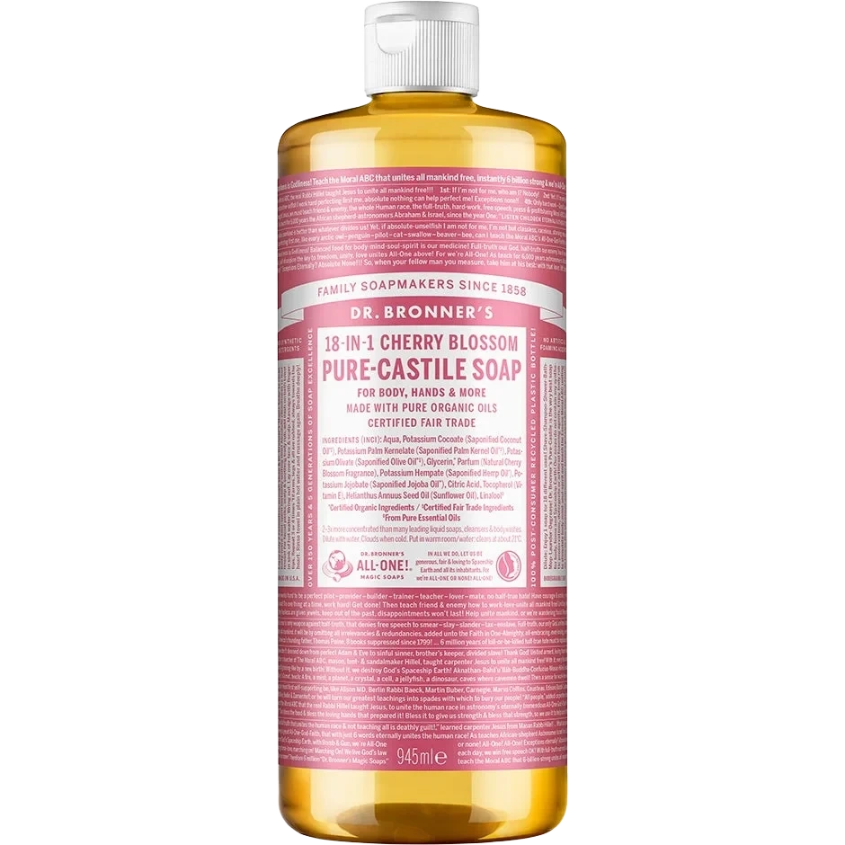 Dr. Bronner's Pure Castile Liquid Soap Cherry Blossom