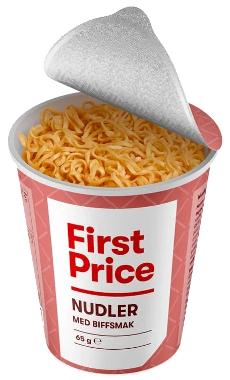 Nudler I Kopp Biffsmak 65g First Price
