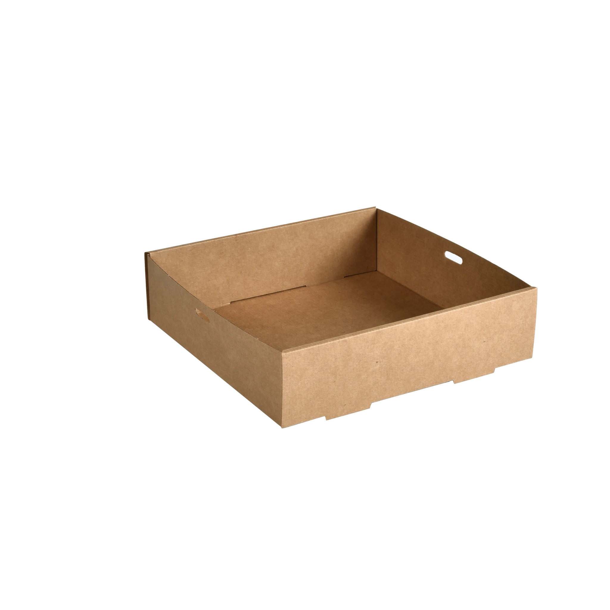 Tray catering 225x226 glance small brun 3000ml  100stk