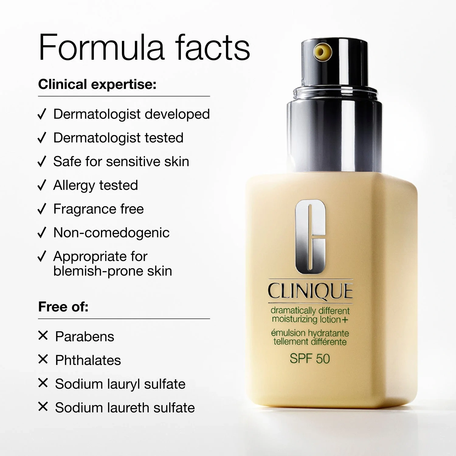 Clinique Dramatically Different SPF 50