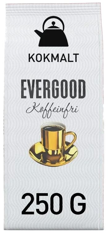 Evergood Koffeinfri Kokmalt 250g