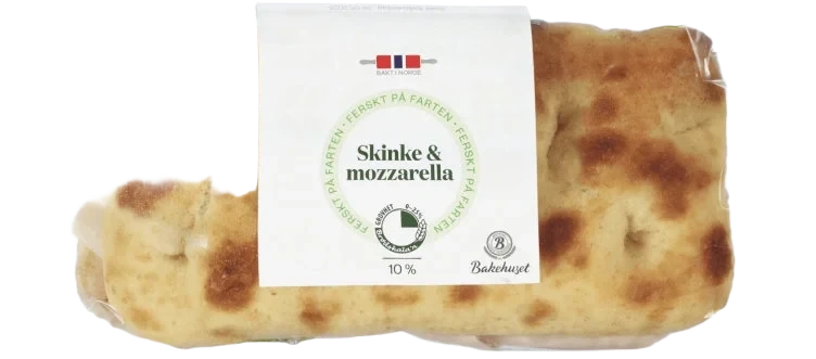 Italiensk Brød Skinke&Mozzarella 245g Bakehuset