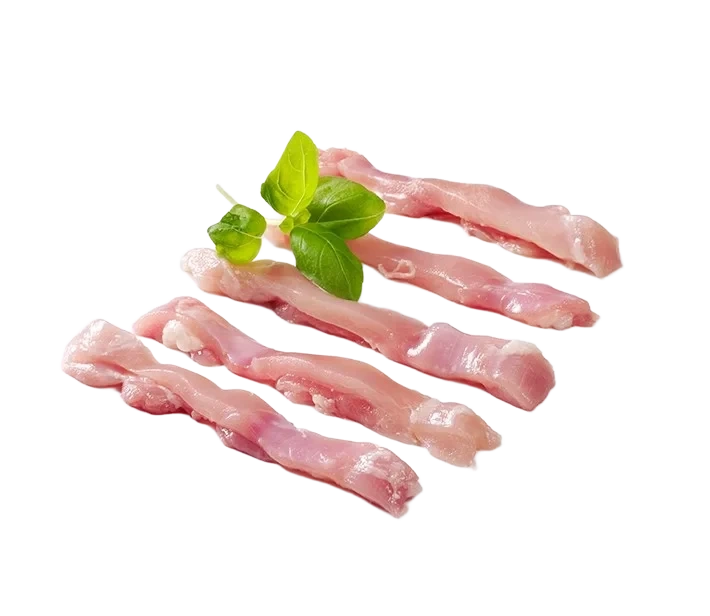 Kycklinglårfilé strimlad