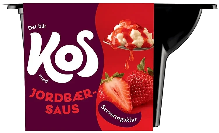 Jordbærsaus 250g Kos