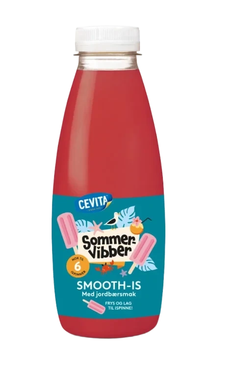 Smooth-Is Jordbær 0,5l Sommervibber