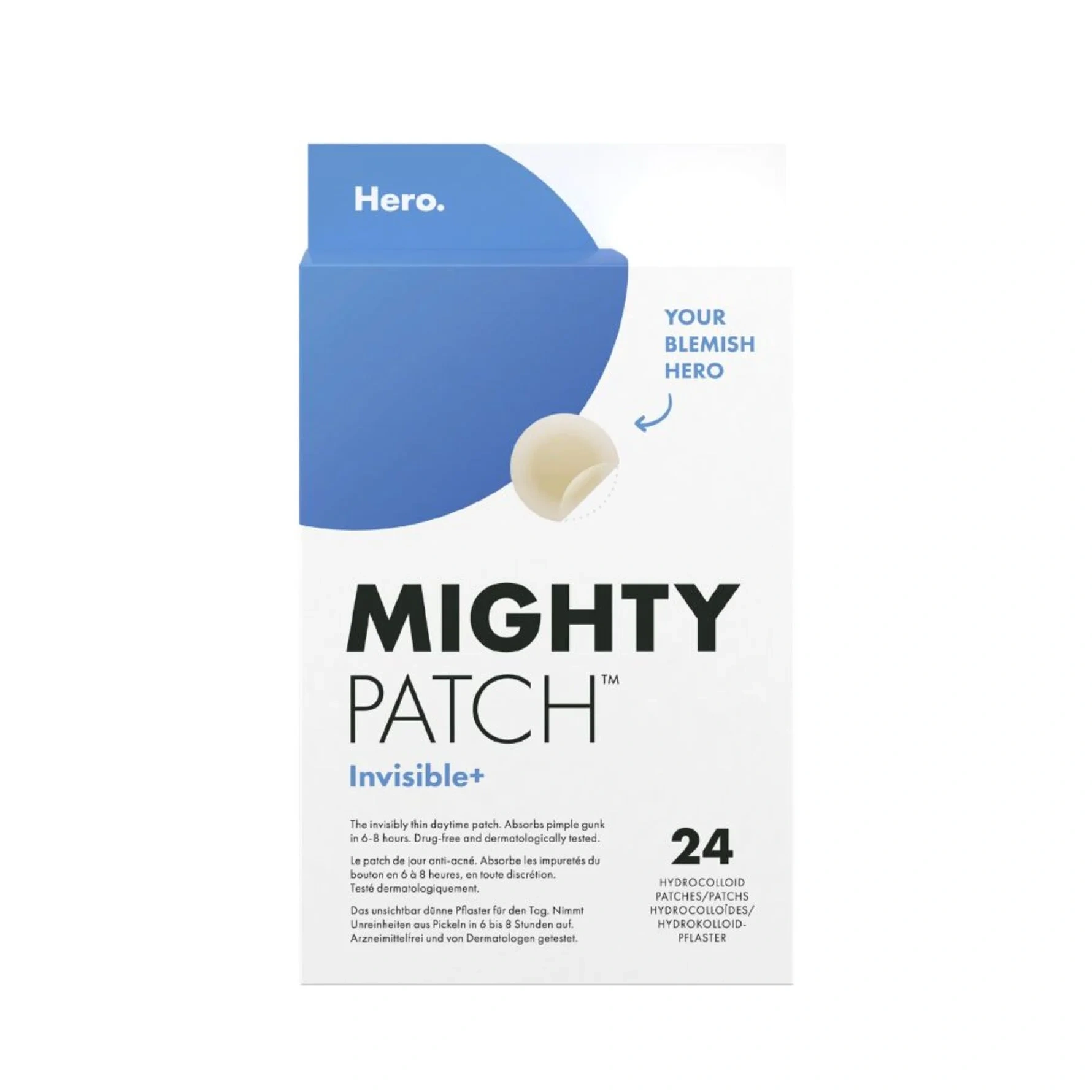 Hero Mighty Patch Invisible+ 24 Patches