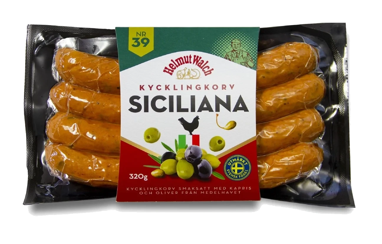 Kycklingkorv Siciliana