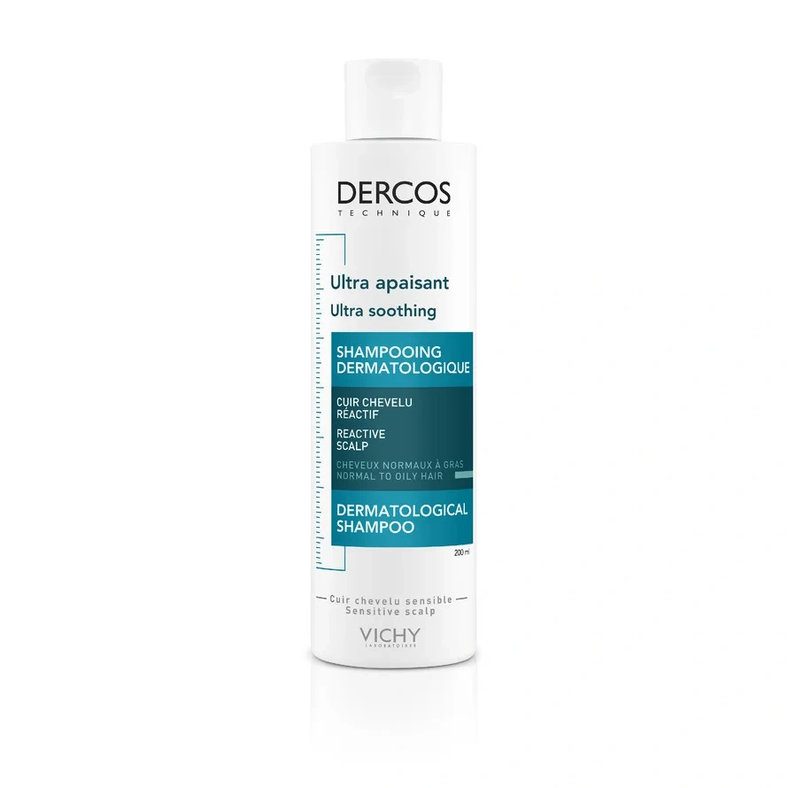 Vichy Dercos Ultra-Soothing Shampoo For Oily Hair 200 ml