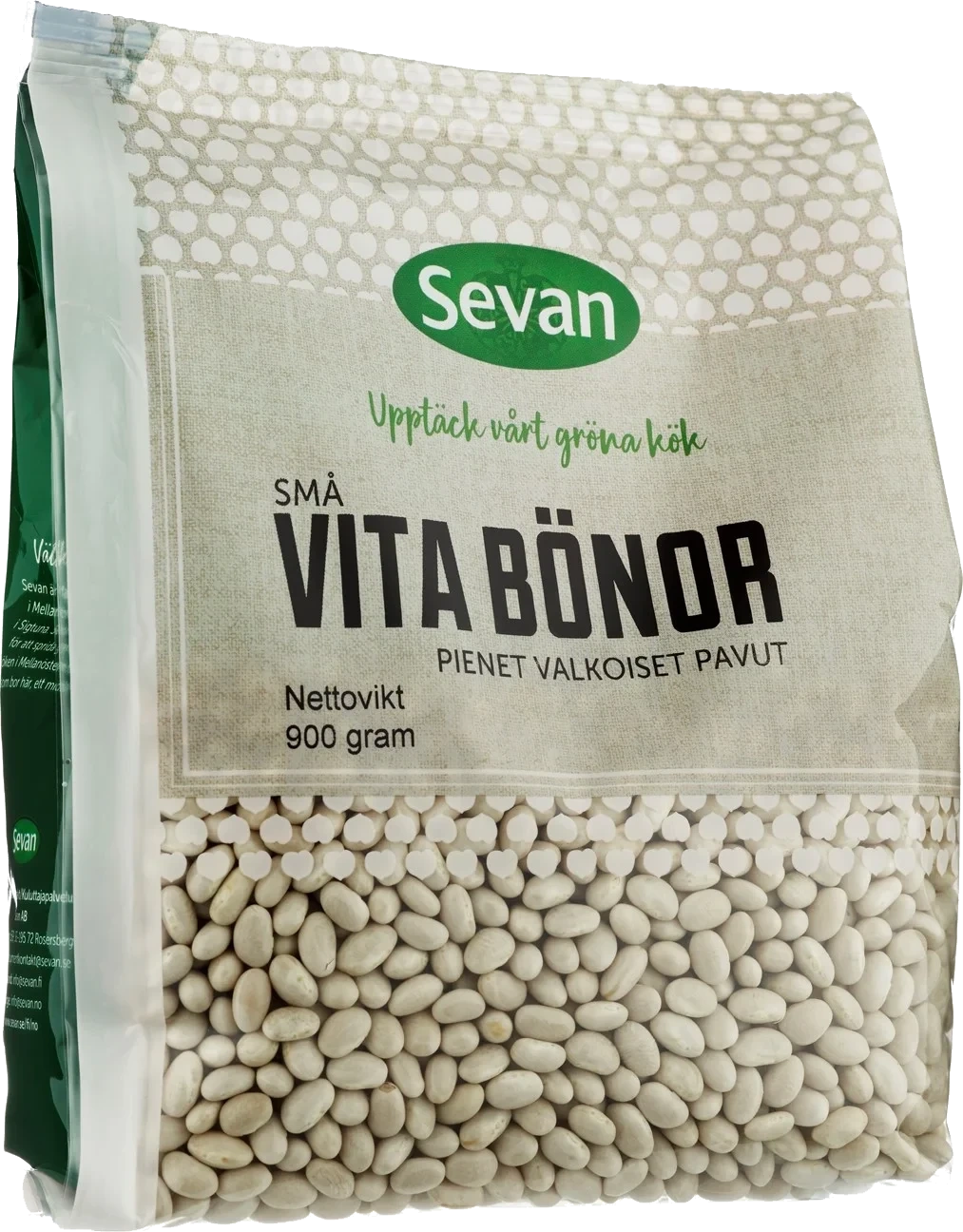 Vita Bönor Små