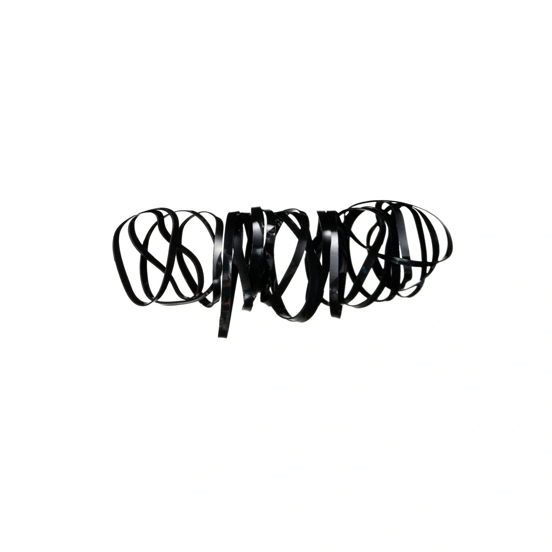 KICKS Beauty Mini Elastics Black 20 pcs