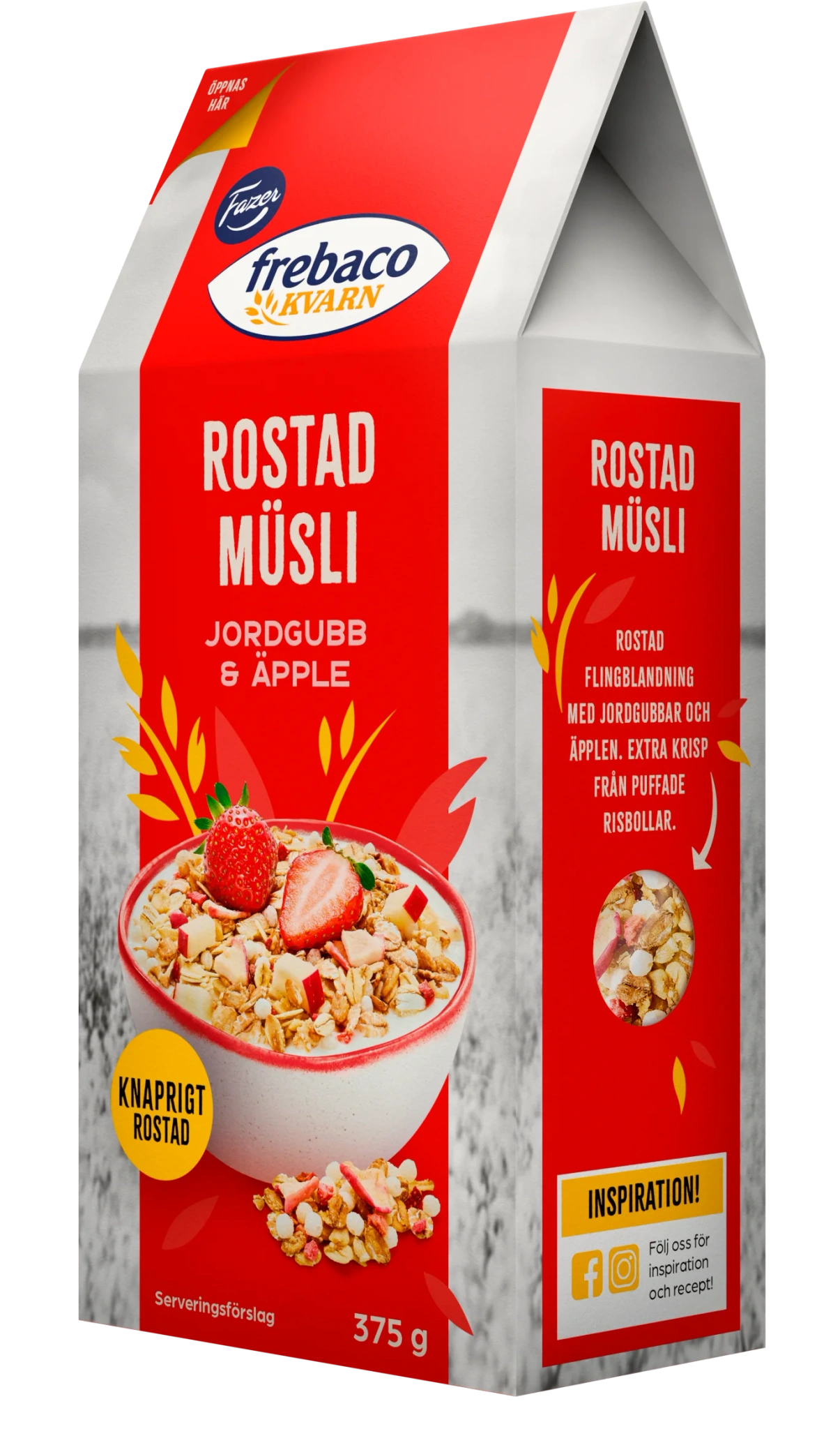 Roasted Müsli Jordgubb /Äpple