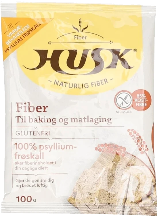 Fiberhusk Psylliumfrøskall 100g