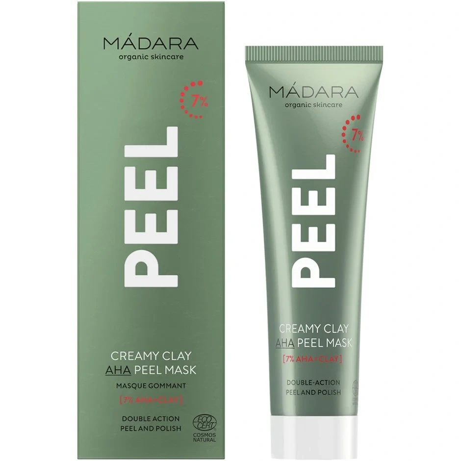MÁDARA Peel Creamy Clay AHA Peel Mask