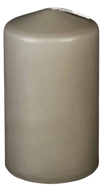 Kubbelys Lys Grå 12cm 1stk Unik